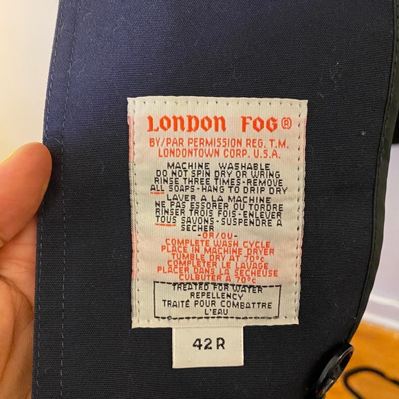 London Fog Trench Coat - Picture 4 of 8